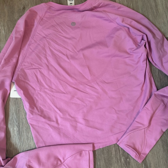 Lululemon Athletica Orchid Long Sleeve Top - Picture 5 of 5